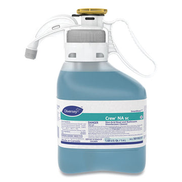 Diversey™ Crew Non-acid Bowl And Bathroom Disinfectant Cleaner, Floral, 47.3 Oz, 2-carton freeshipping - TVN Wholesale